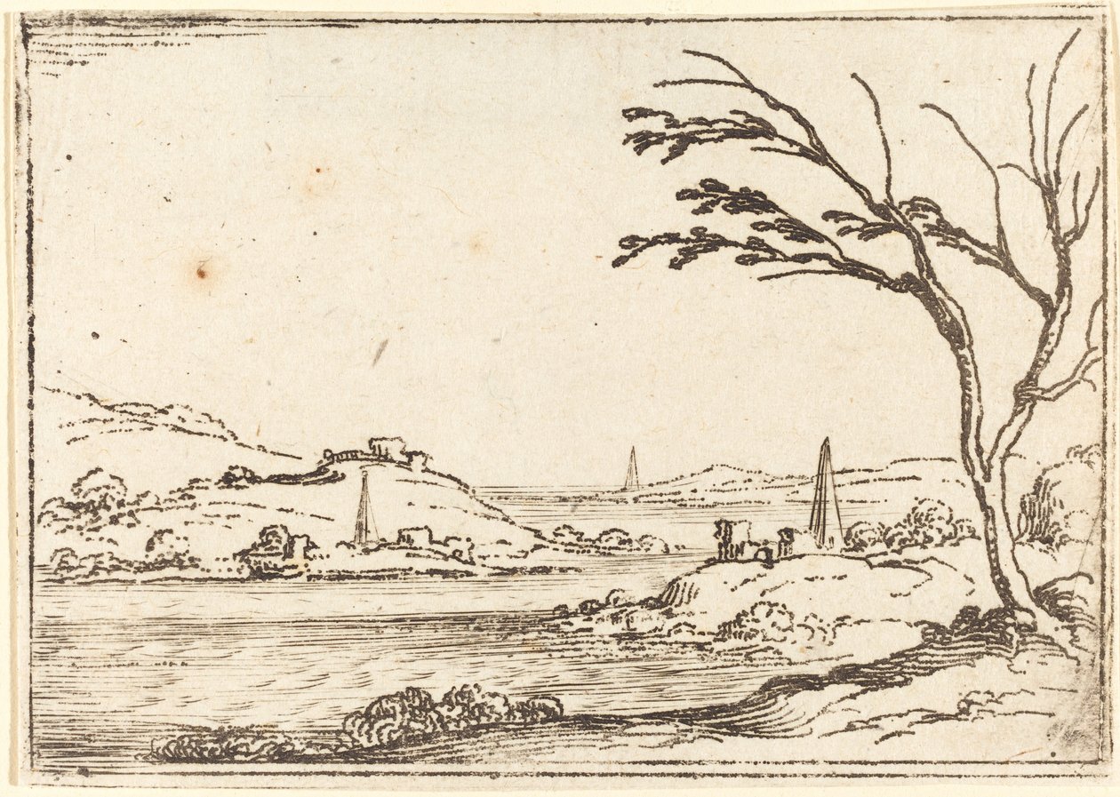Nil Taşkınları by Jacques Callot
