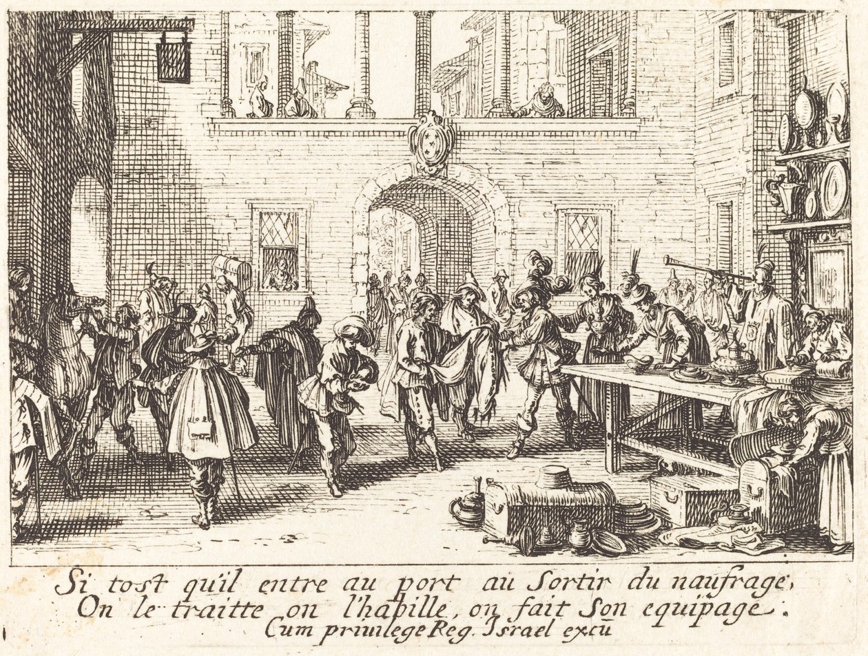Ebeveynler Hediyeler Veriyor by Jacques Callot