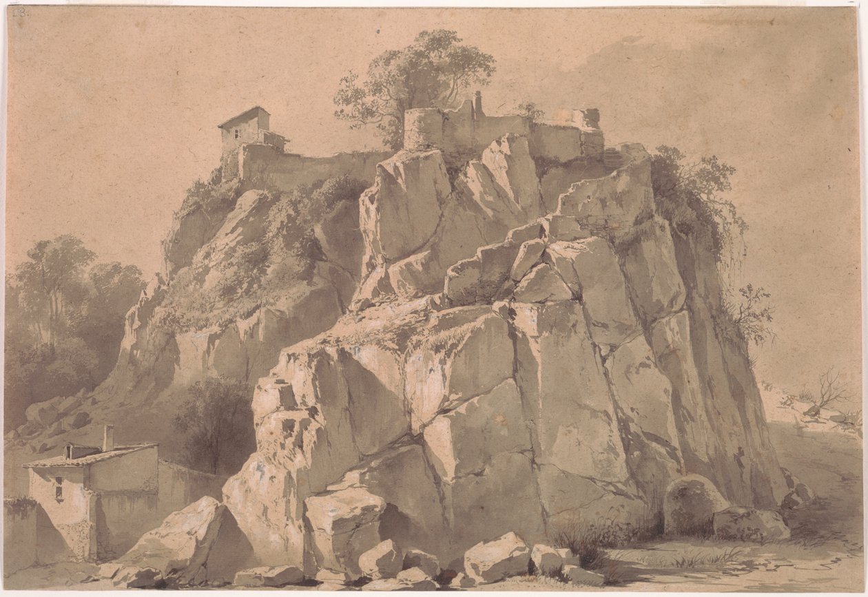 Beauregard Kayası, Lyon by Jacques Callot