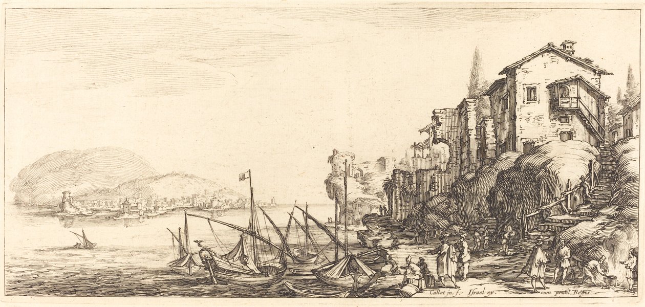 Küçük Liman by Jacques Callot