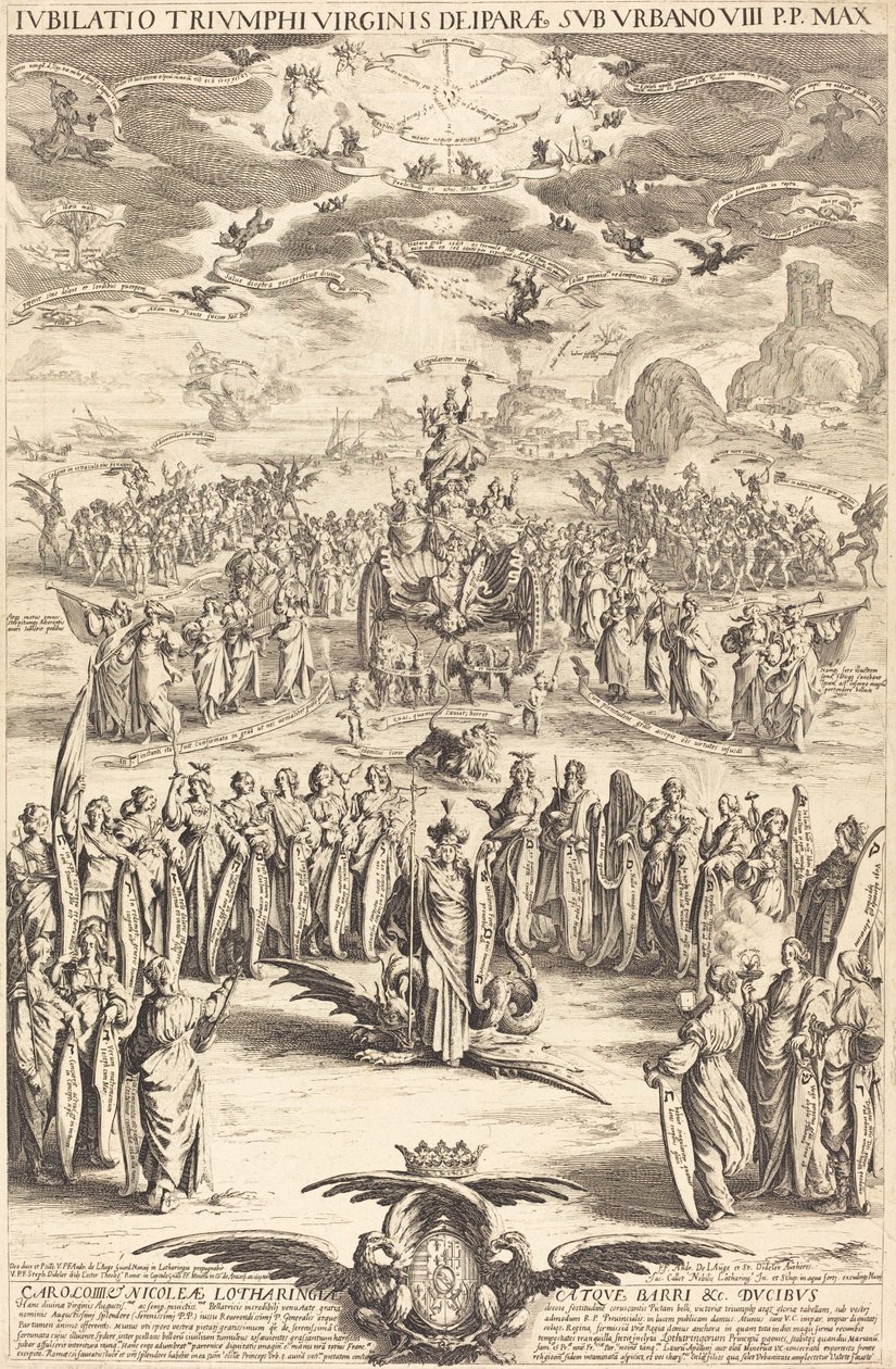 Bakirenin Zaferi by Jacques Callot