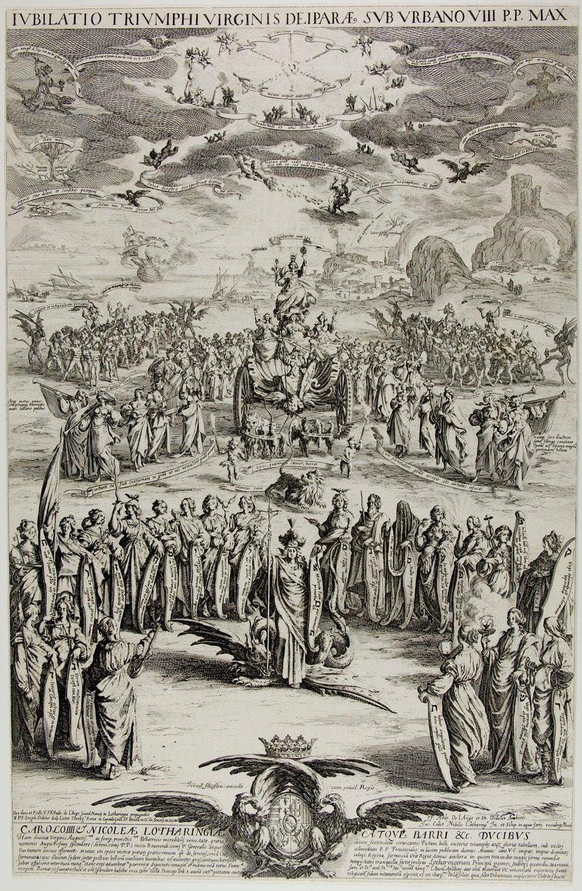 Bakirenin Zaferi by Jacques Callot