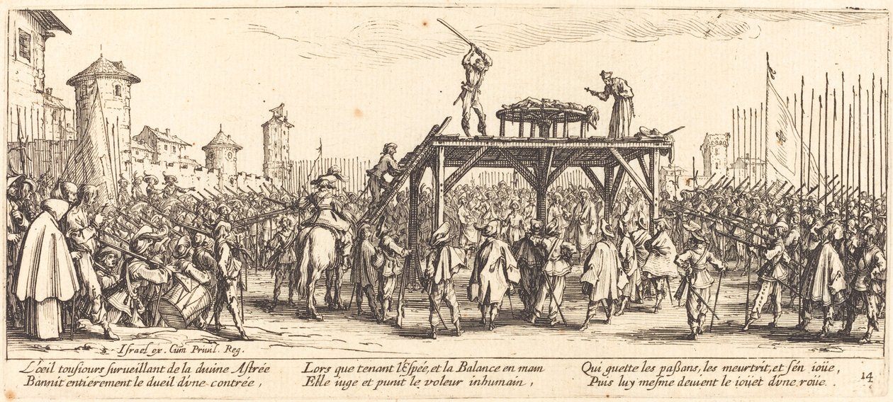 Tekerlek by Jacques Callot