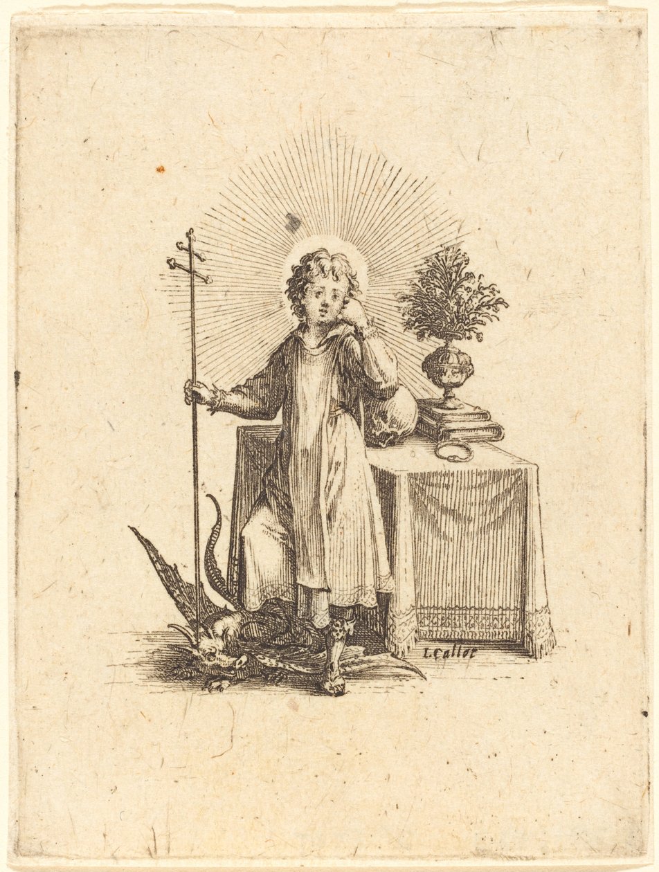 Genç İsa by Jacques Callot