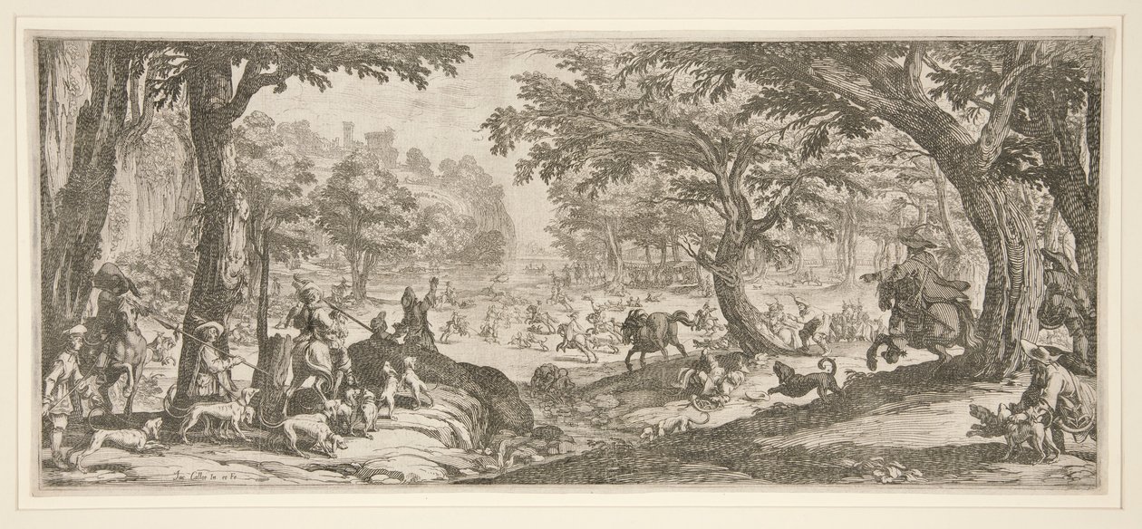 büyük av by Jacques Callot