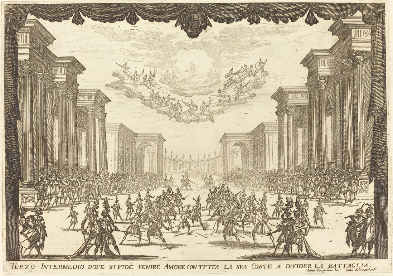 Üçüncü Intermezzo by Jacques Callot