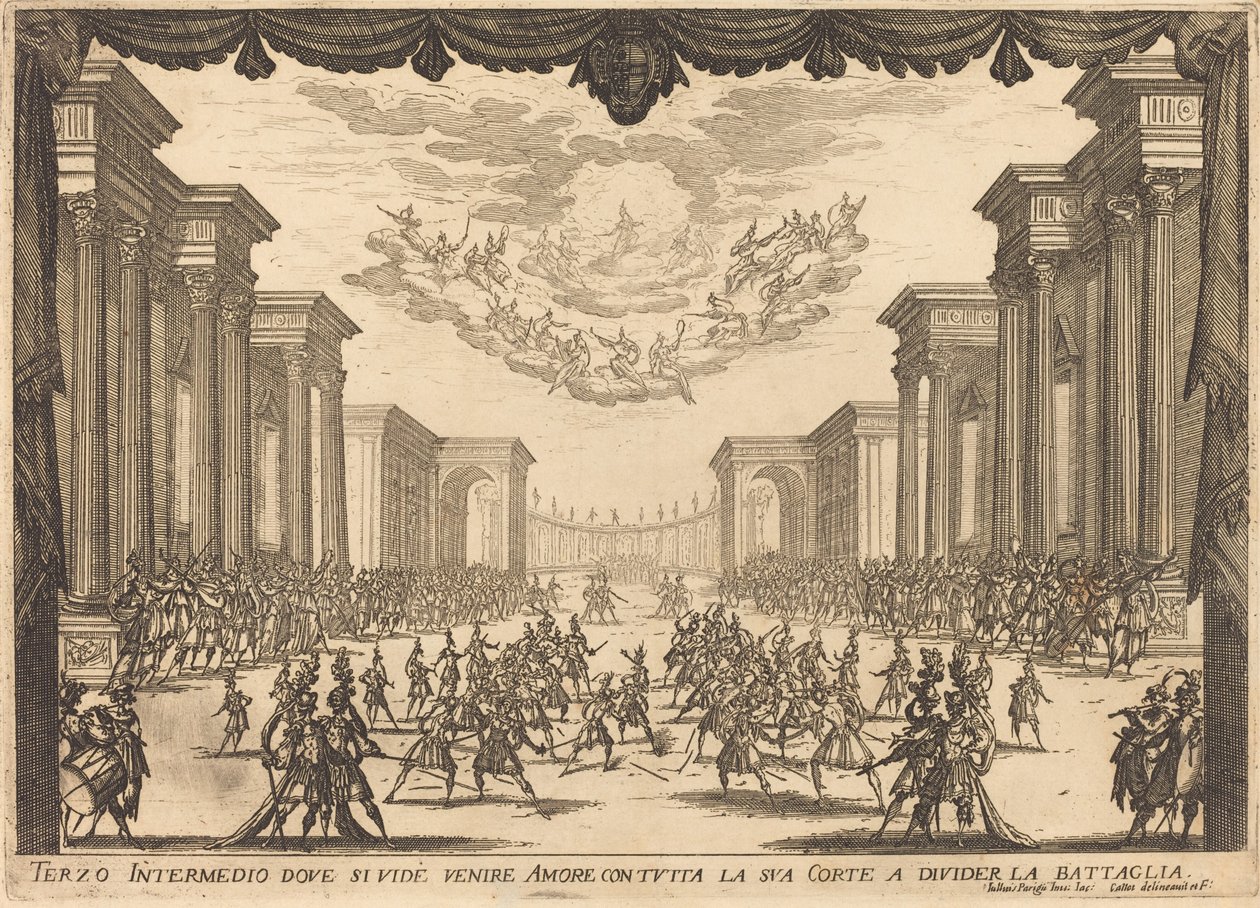 Üçüncü Intermezzo by Jacques Callot
