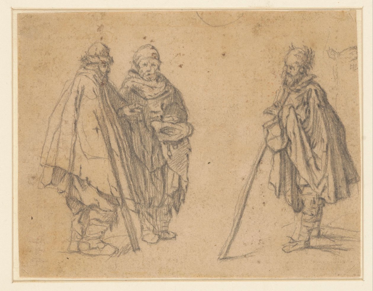 Dilenciler üzerine iki araştırma by Jacques Callot
