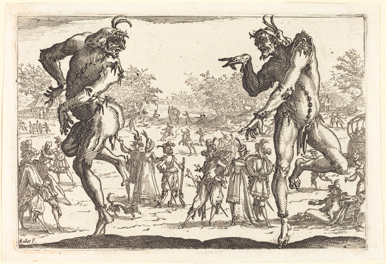 iki Zanni by Jacques Callot