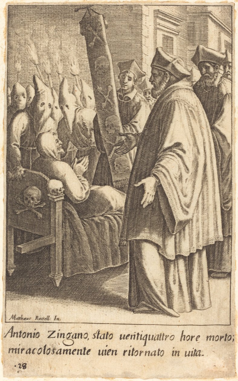 Antonio Zingano by Jacques Callot after Matteo Rosselli