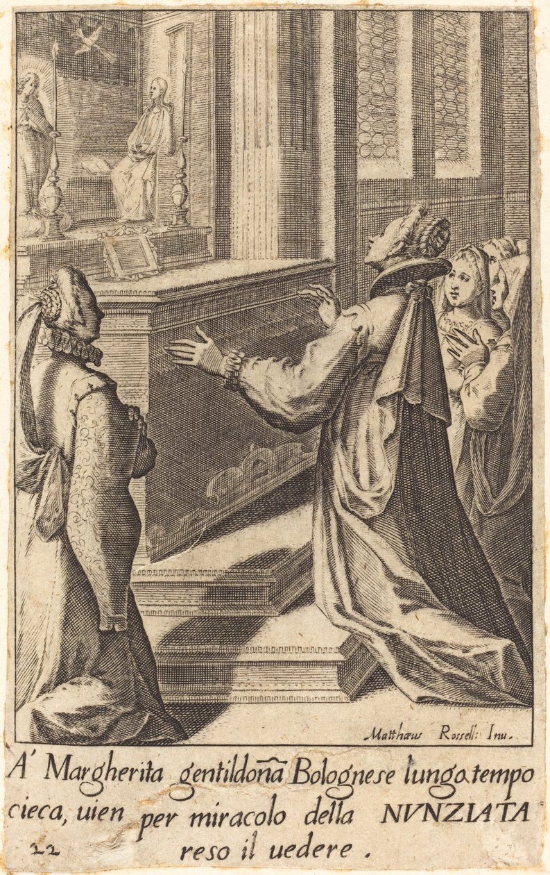Margarita by Jacques Callot after Matteo Rosselli