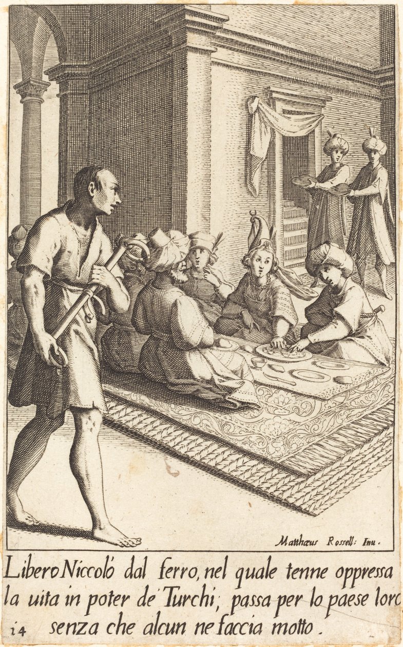 Niccolo by Jacques Callot after Matteo Rosselli