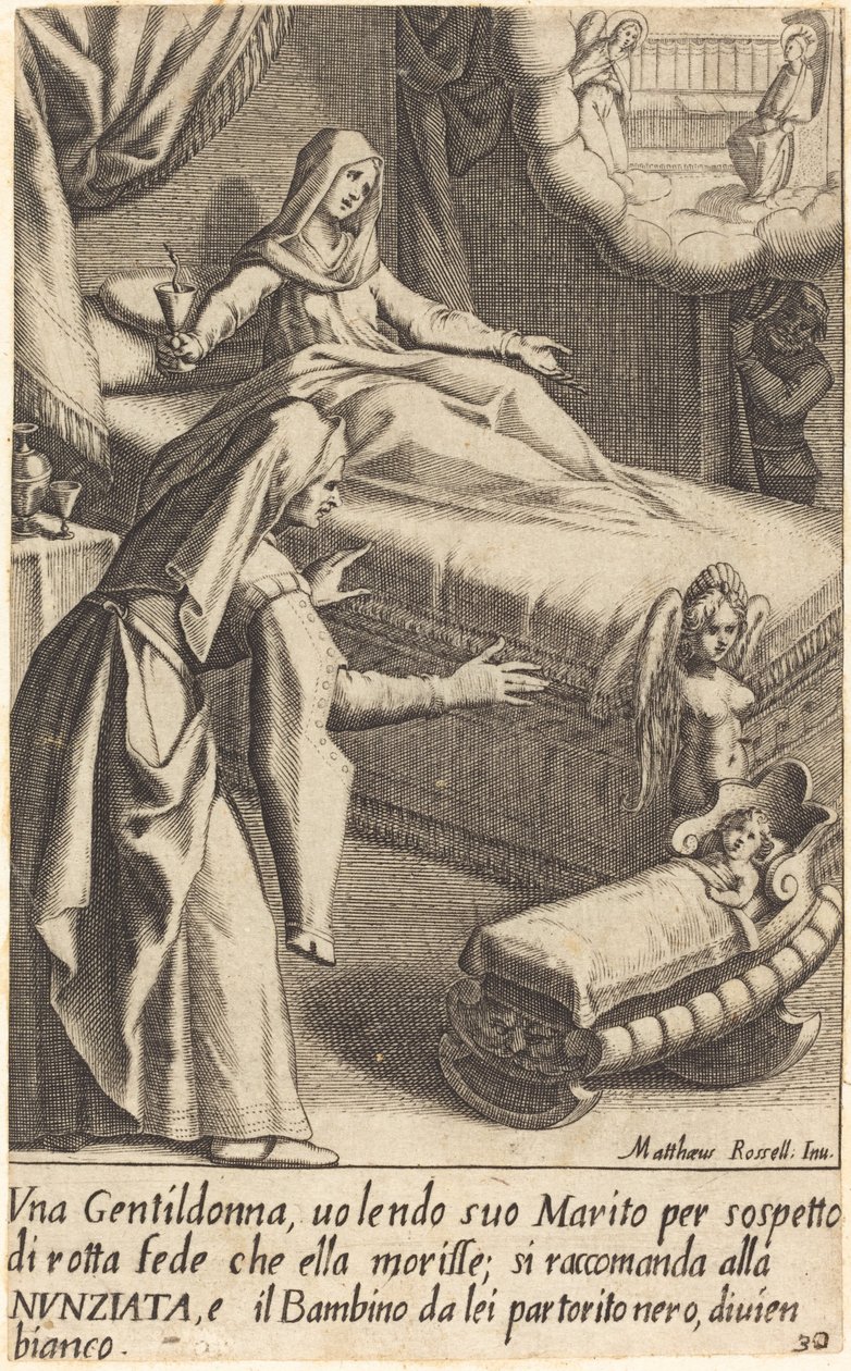 Çocuk by Jacques Callot after Matteo Rosselli