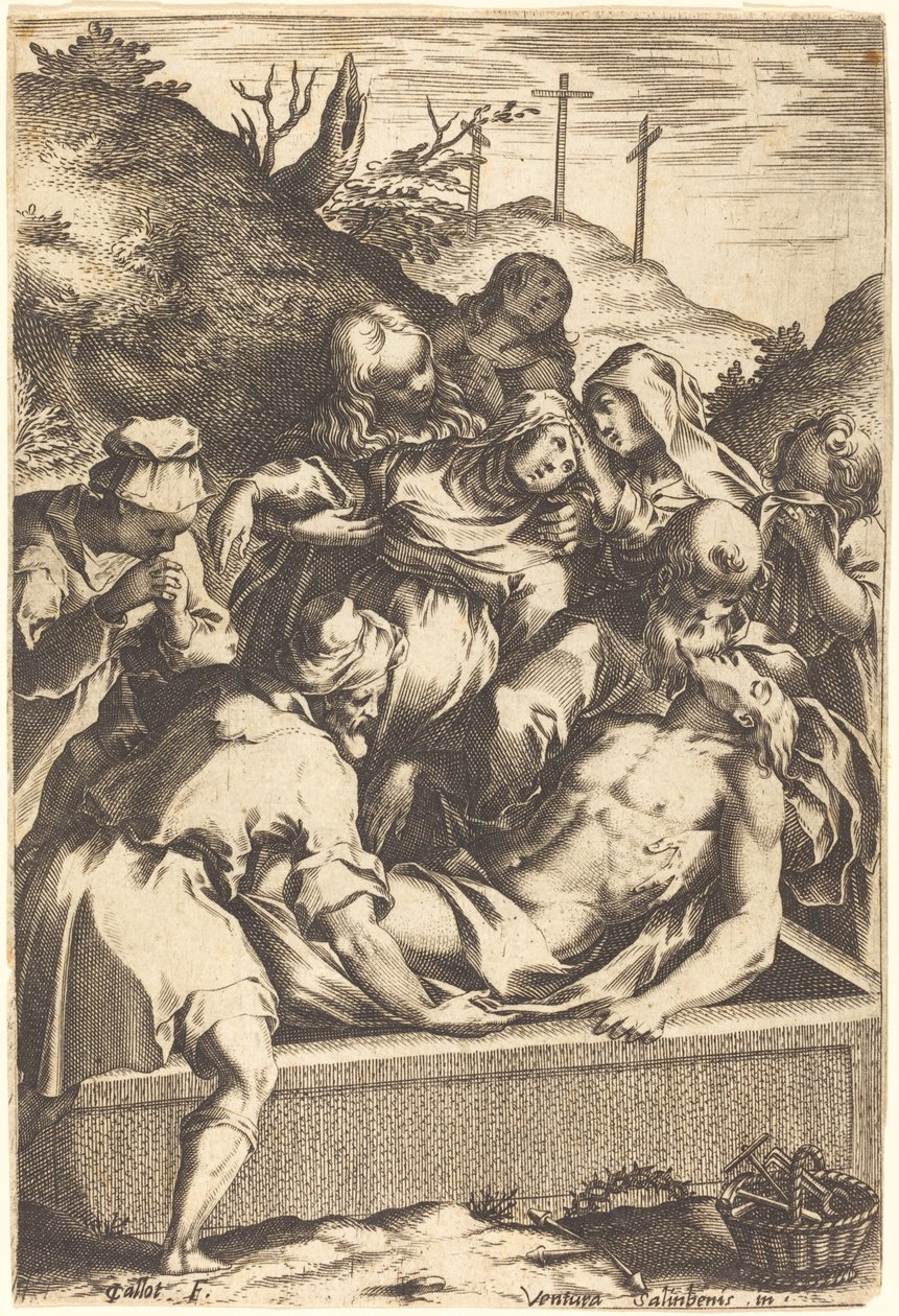 mezar by Jacques Callot after Ventura Salimbeni