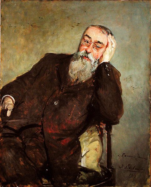 Francis Jammes (1868-1938) 1917 by Jacques Emile Blanche