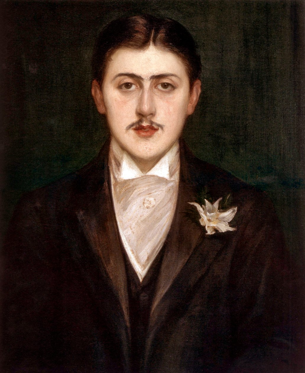 Marcel Proust, 1892 by Jacques Emile Blanche