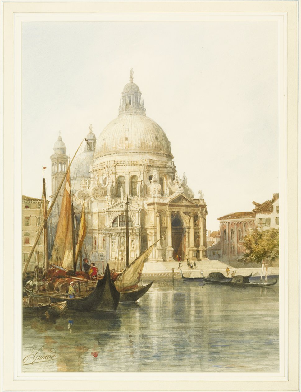 Santa Maria della Salute, Venedik by Jacques Guiaud