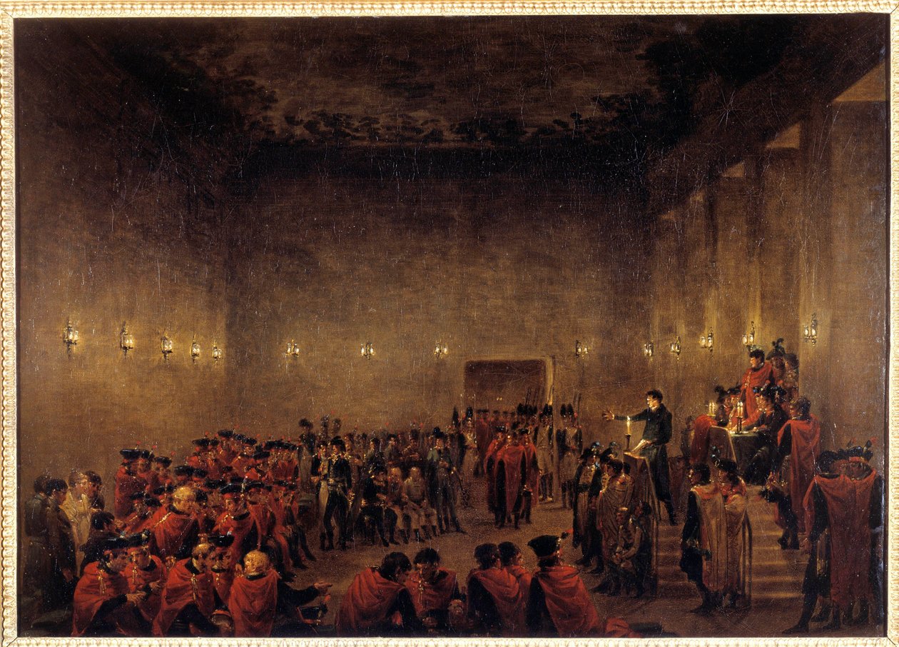 18 brumaire yıl VIII by Jacques Henri Sablet