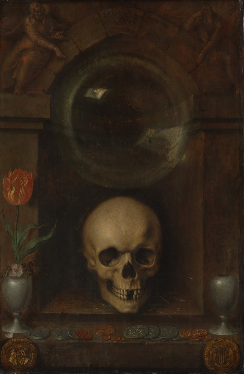 Vanitas Natürmort, 1603. by Jacques II de Gheyn