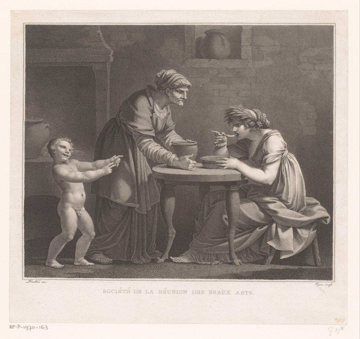 Ceres ile alay etmek La İntikam de Ceres by Jacques Louis Copia