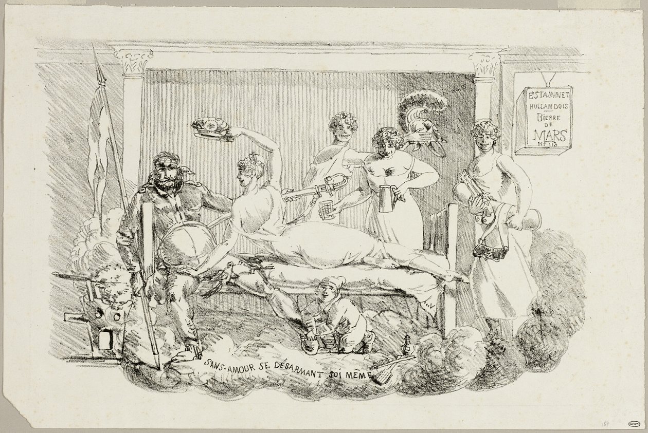 Kendini Silahsızlandıran Sevgisiz by Jacques Louis David