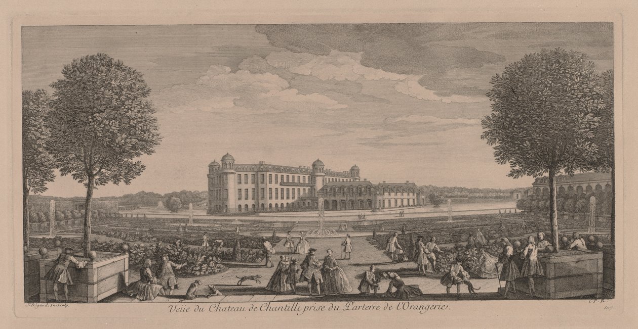Chateau Chantilly by Jacques Rigaud