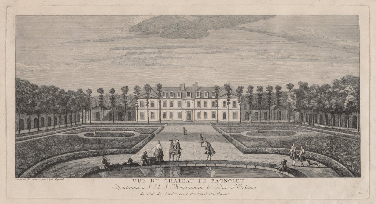 Bagnolet Şatosu. by Jacques Rigaud