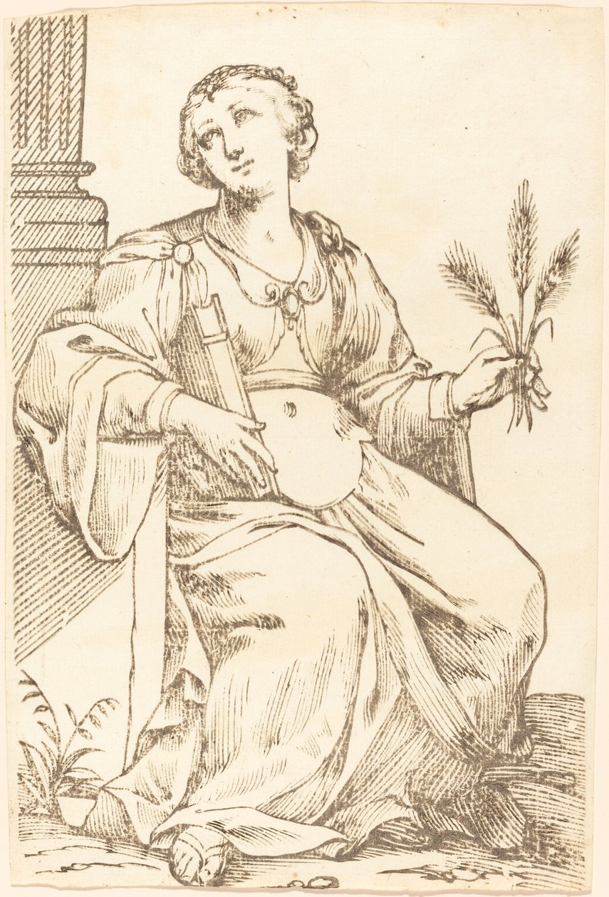 Sibylla Samia by Jacques Stella