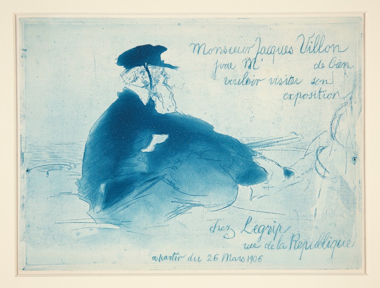 kuş avcısı by Jacques Villon