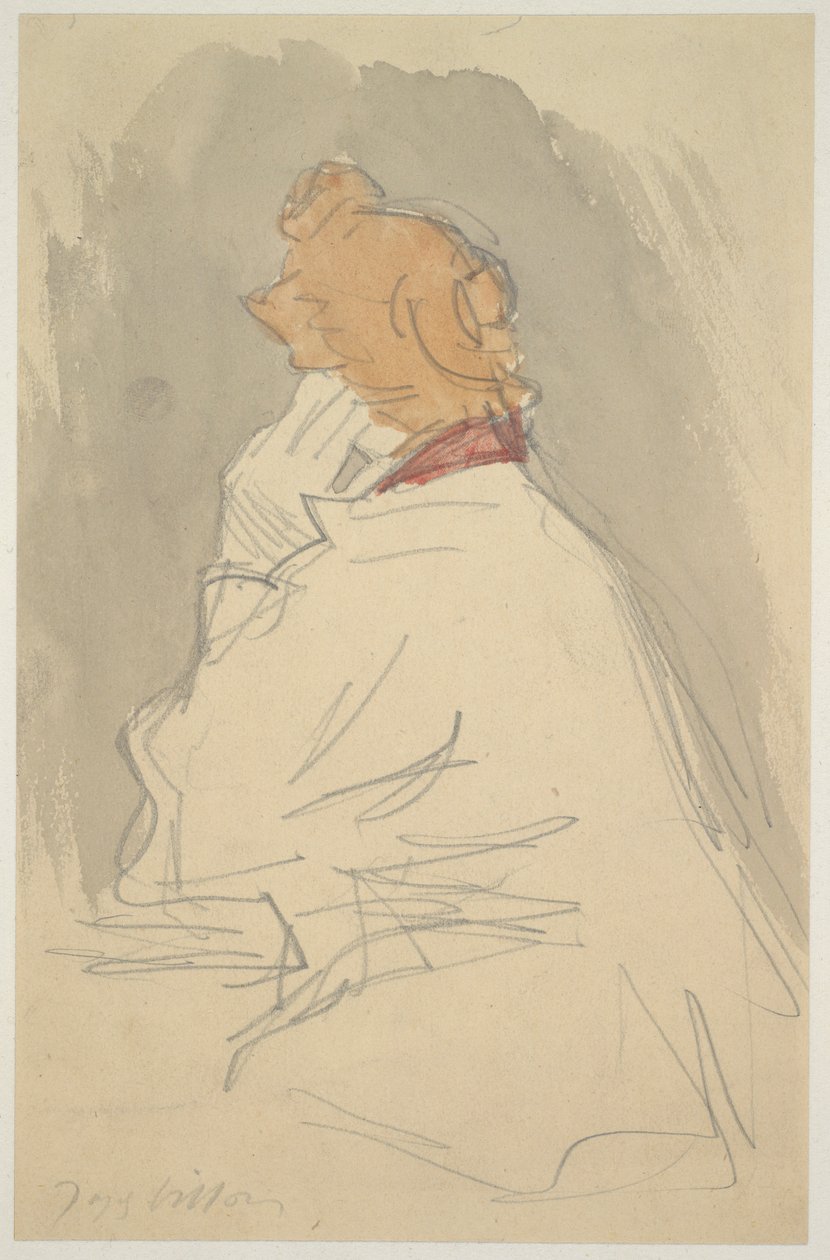Oturan Kadın by Jacques Villon