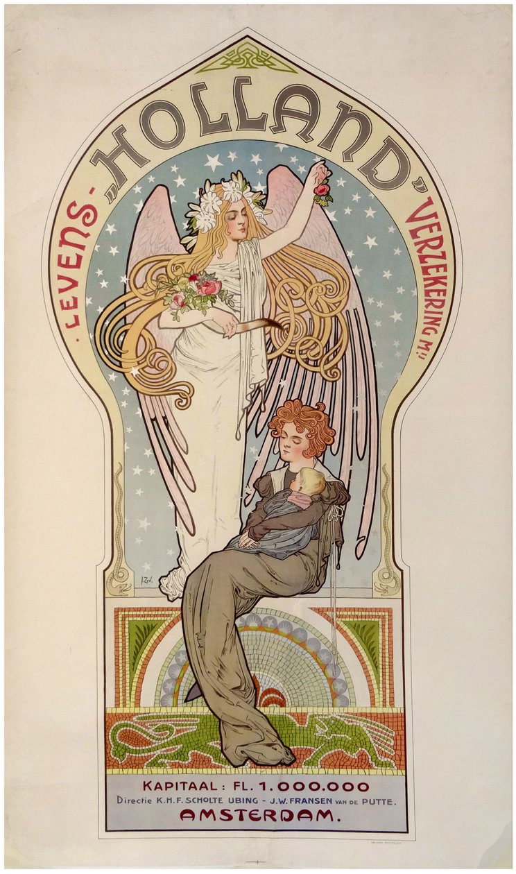 Hollanda Hayat Sigortası, c. 1910. by Jacques Zon