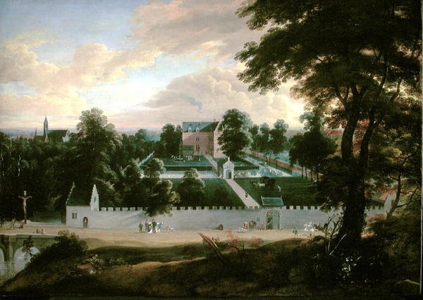 ಟರ್ಕಿಯ ಕೋಟೆಯ ನೋಟ by Jacques d Arthois