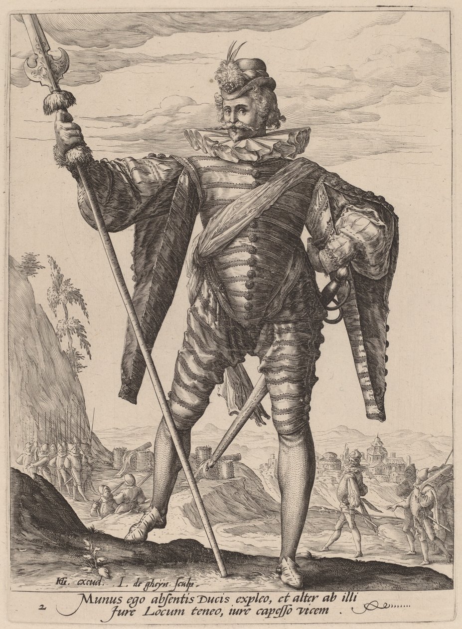 Yarbay by Jacques de Gheyn II after Hendrik Goltzius