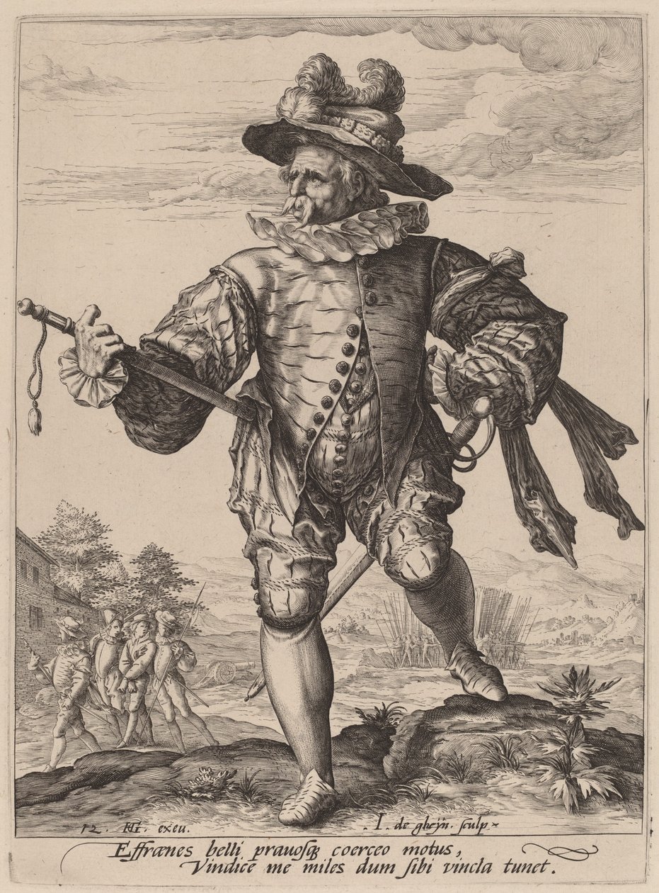 amir by Jacques de Gheyn II after Hendrik Goltzius