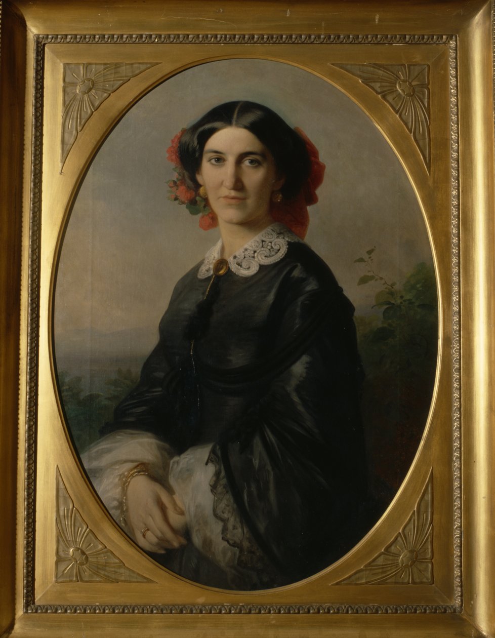 Prenses Johanna von Bismarck, 1857 by Jakob Becker