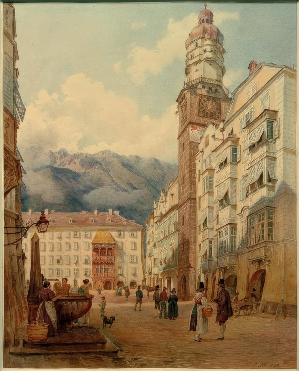 Innsbruck (Tirol, Avusturya), by Jakob Alt