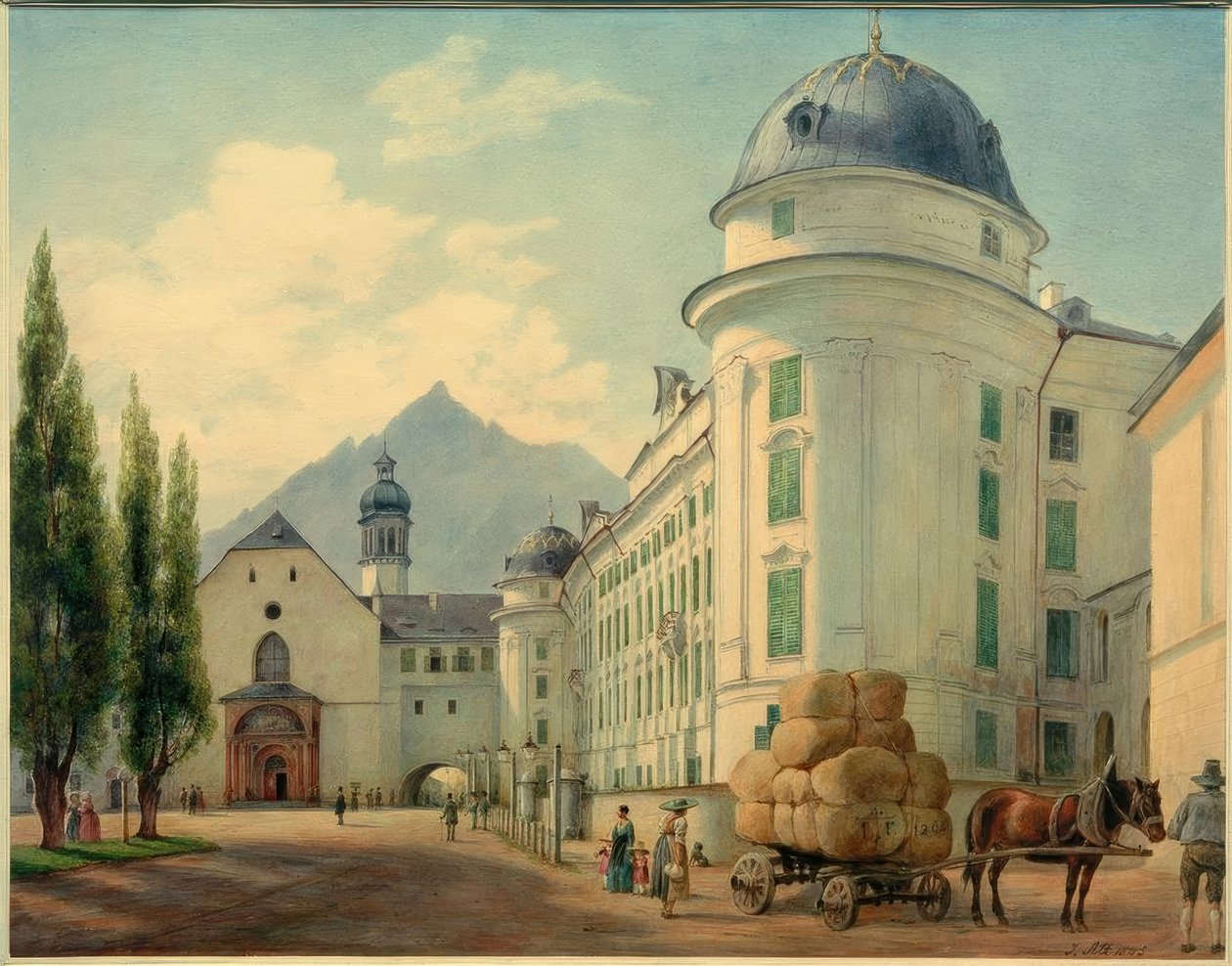 Innsbruck (Tirol, Avusturya), by Jakob Alt