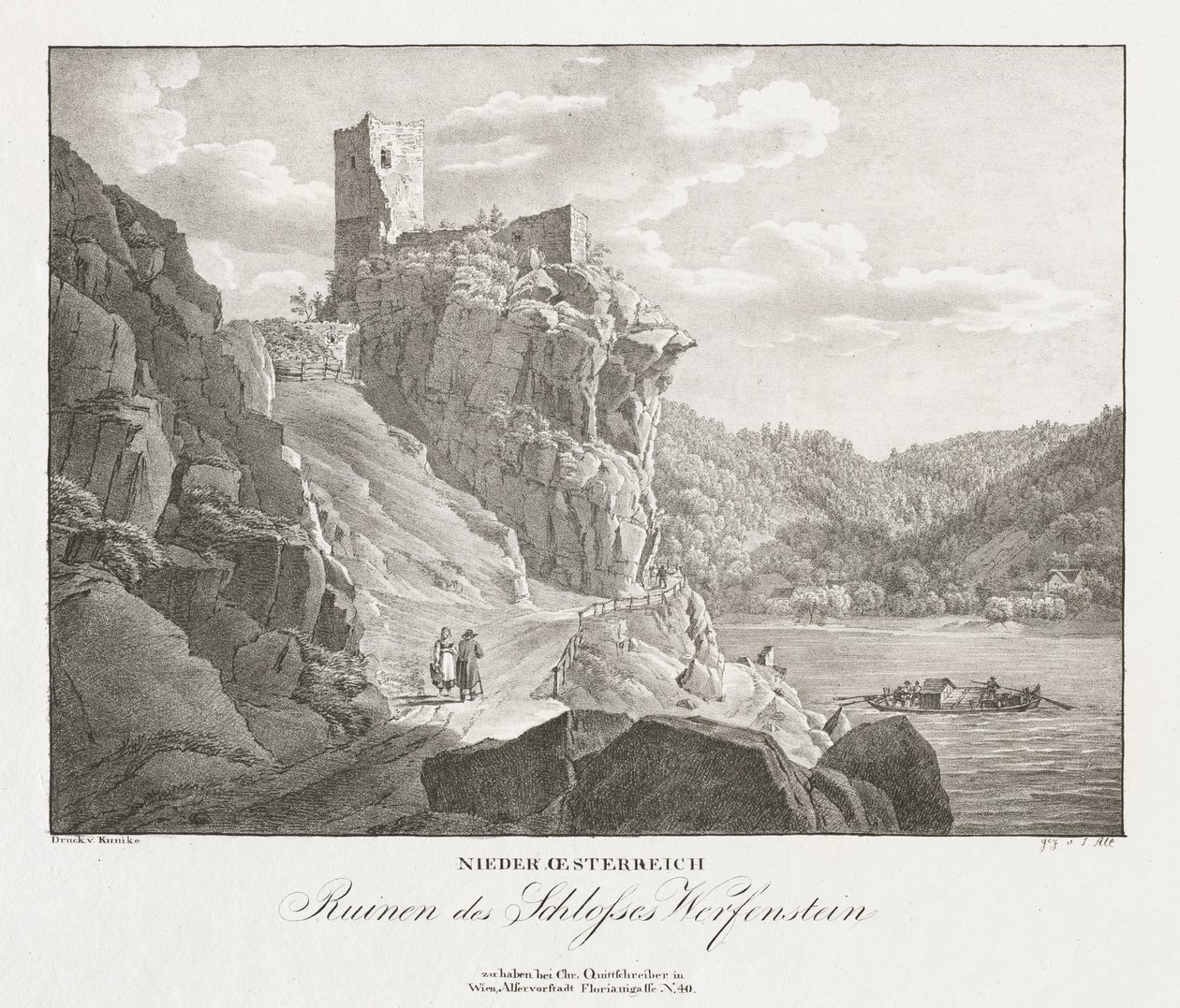 Aşağı Avusturya, Werfenstein Kalesi