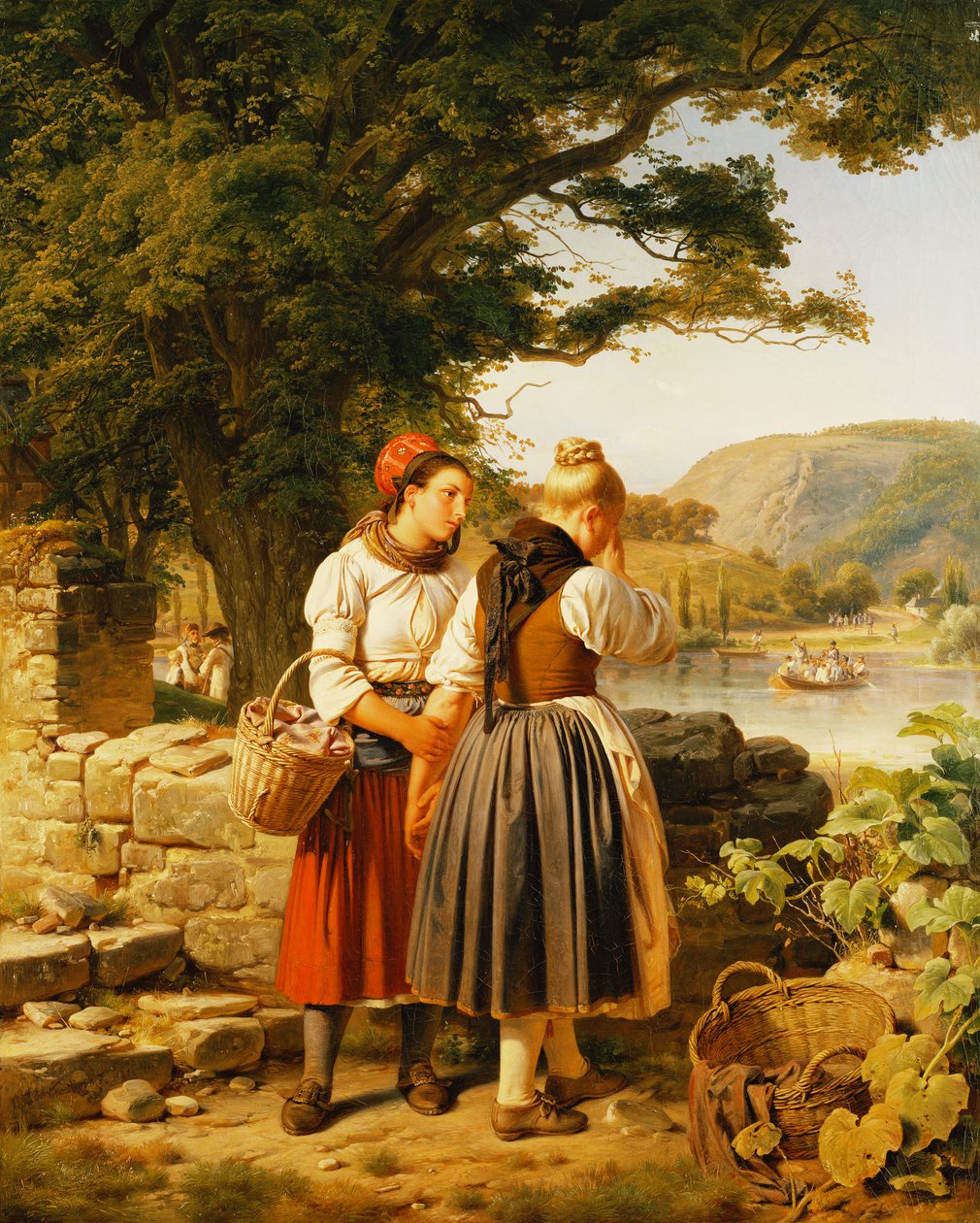 Veda, 1842 by Jakob Becker