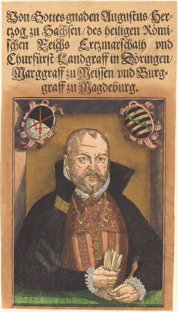Saksonya Augustus Hertzog by Jakob Lucius the Elder