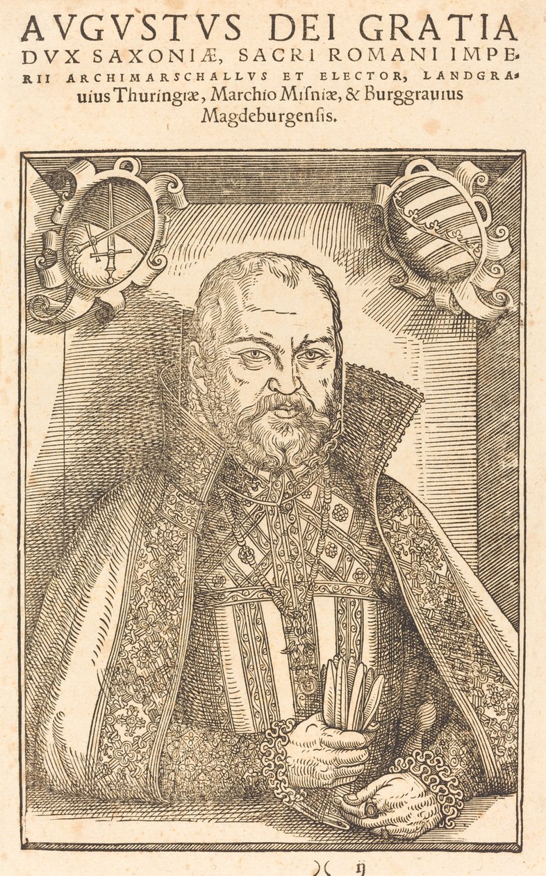 Saksonya Augustus Hertzog by Jakob Lucius the Elder
