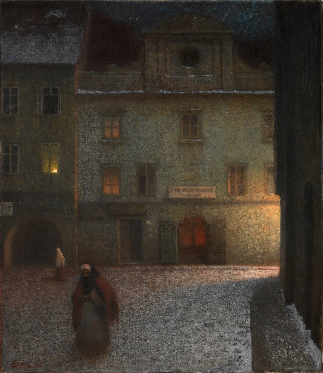 Akşam Sokağı by Jakub Schikaneder