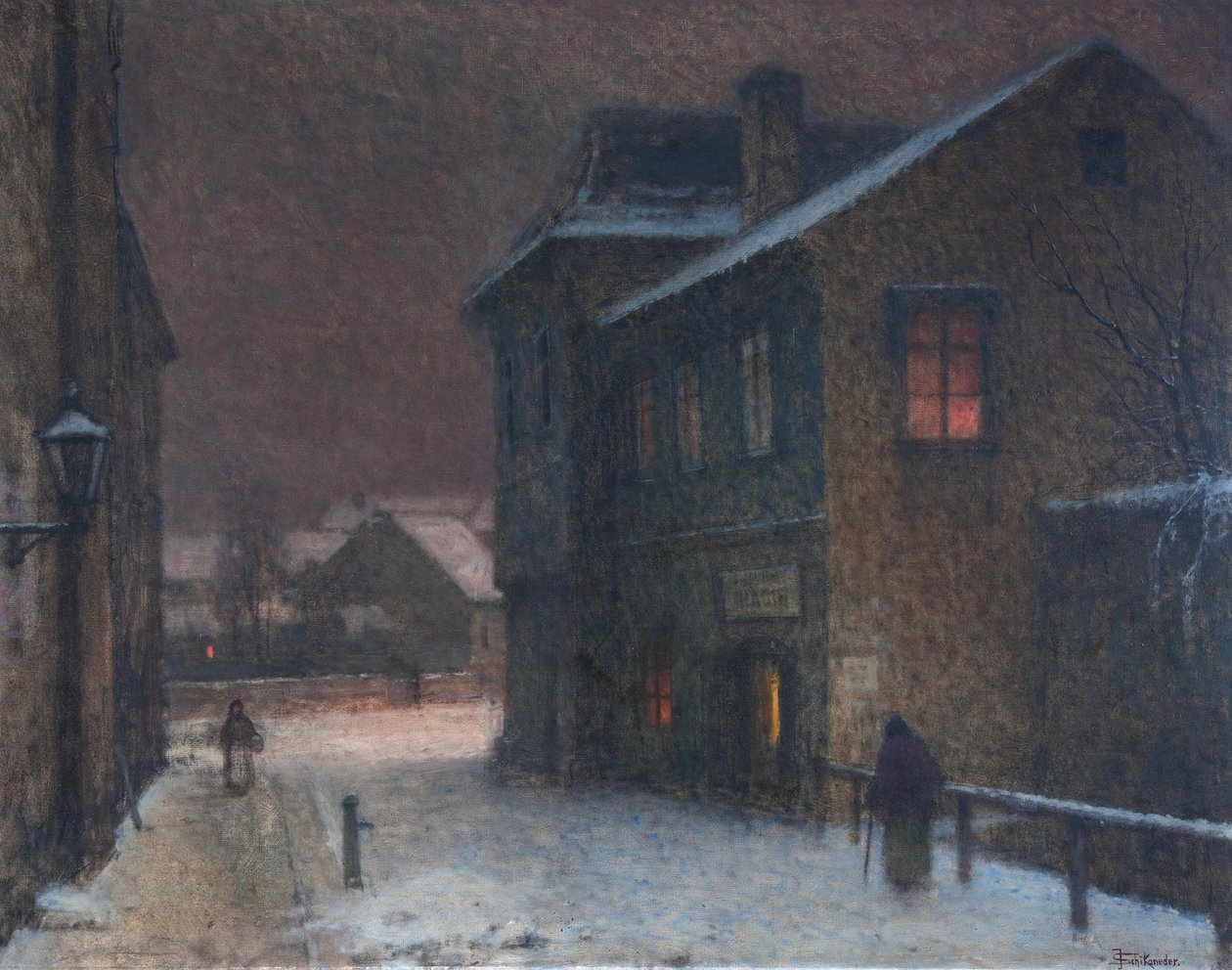 Karda sokak, 1907-1909 by Jakub Schikaneder