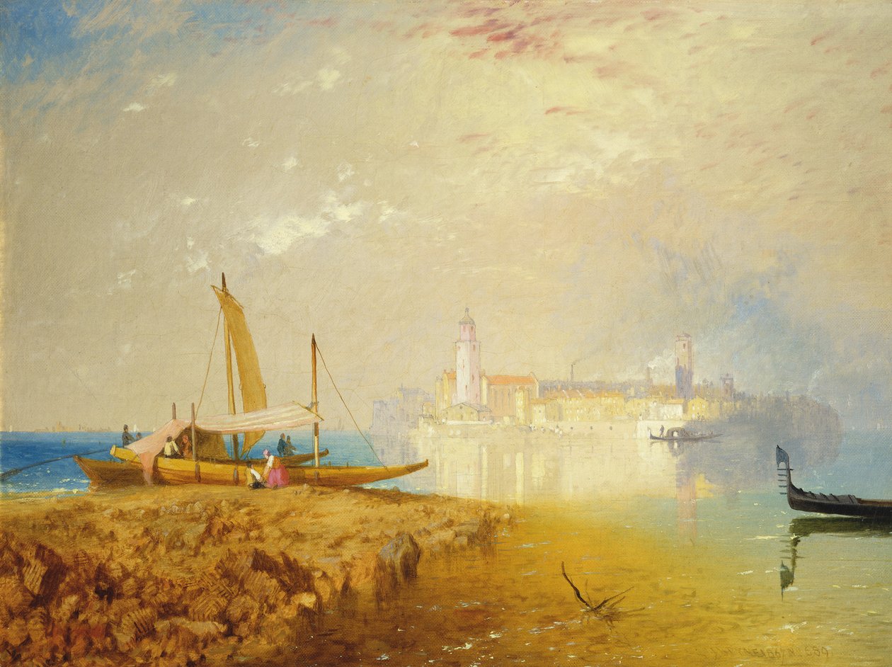 ಮುರಾನೊ ದ್ವೀಪ, 1867-69 ಟರ್ಕ್ by James Baker Pyne