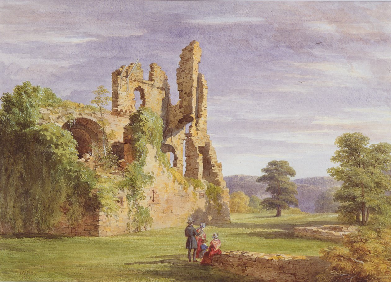 ಗೈಟ್ ಕ್ಯಾಸಲ್, 1851 ಟರ್ಕ್ by James Giles