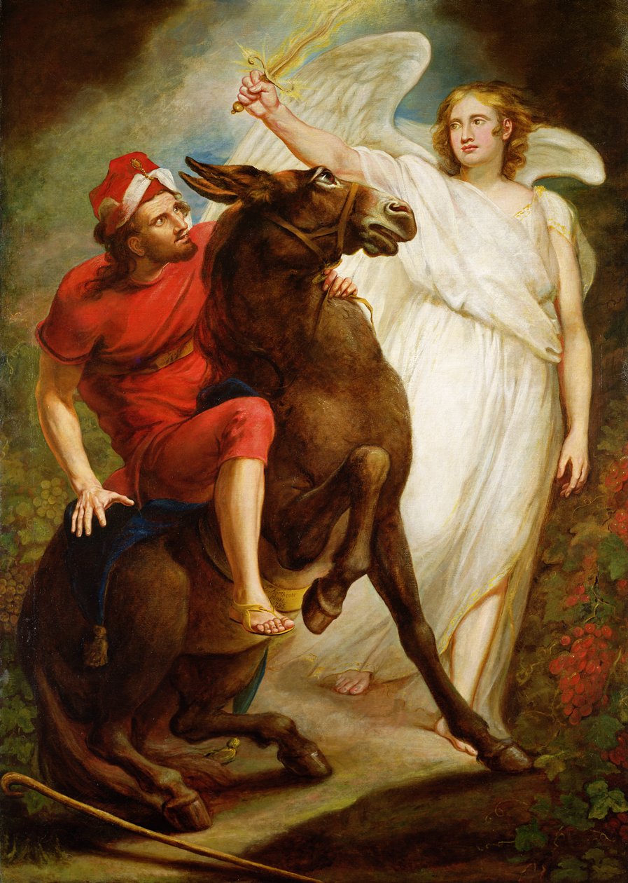 Balam ve eşek by James Northcote