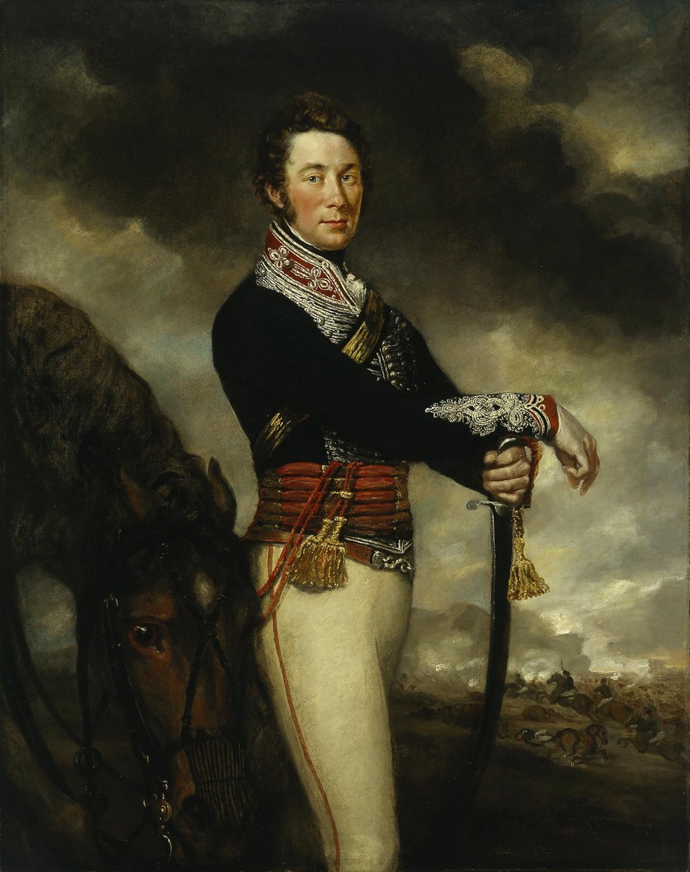 14. Hafif Ejderhaların Kaptanı Peter Hawker by James Northcote