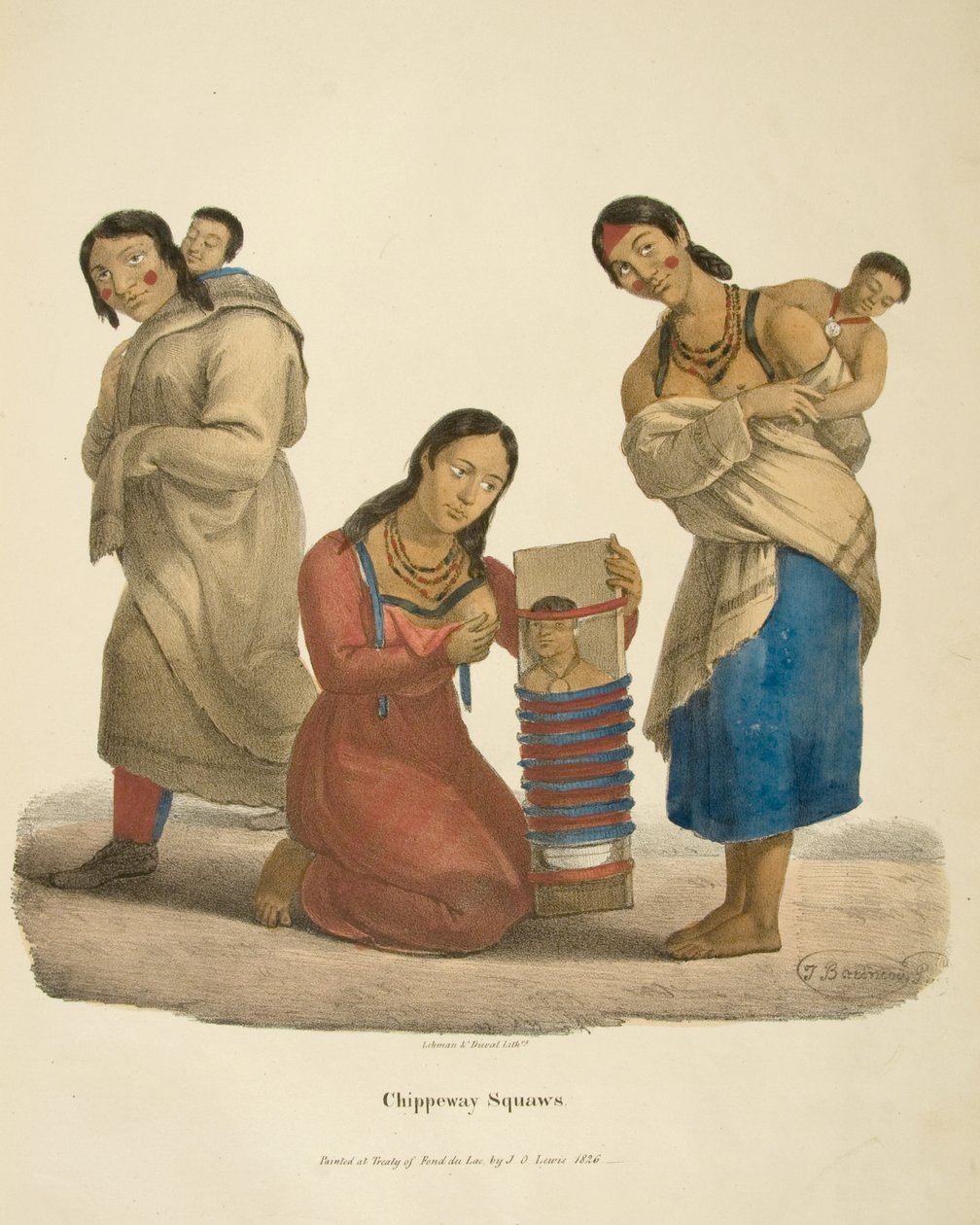 Chippeway Squaws by James Otto Lewis