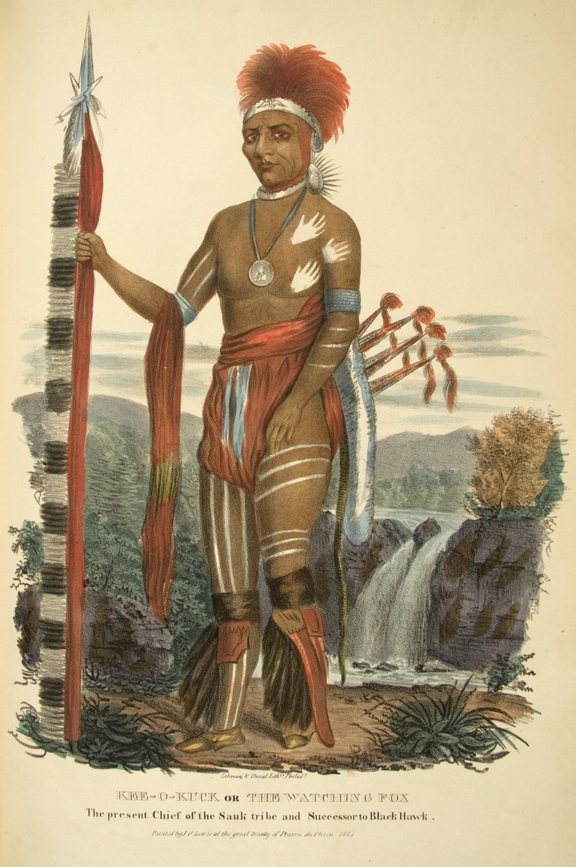 Kee-o-kuck veya The Watching Fox by James Otto Lewis