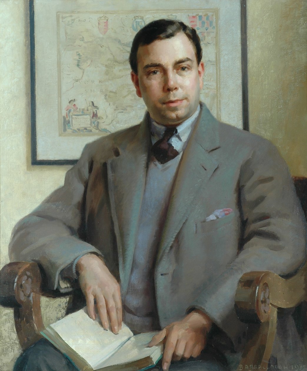 JB Priestley, 1932 by James P. Barraclough
